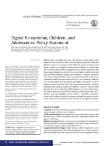 American Academy of Pediatrics 2026 (AAP, Munzer)