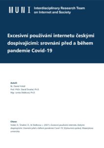 Excesivní používání internetu českými dospívajícími: srovnání před a během pandemie Covid-19 (Zdroj: MUNI Interdisciplinary research Team on Internet and Society)